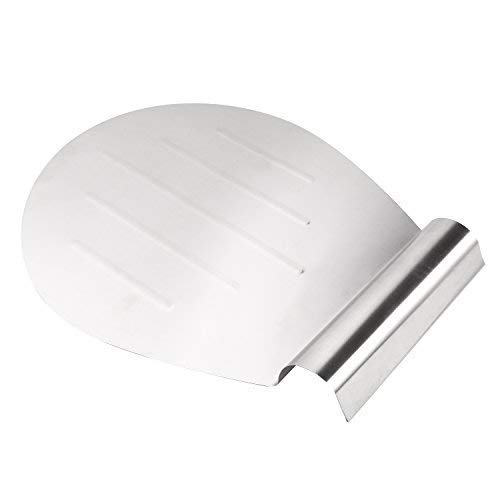 Pala Tartas/Pizzas, BELLESTYLE 11 Pulgadas Pizza de Acero Inoxidable Pizza Peel Ideal Para Pasteles, Pizzas, Tartas