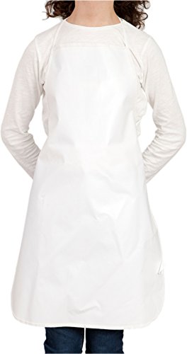 PAMEX - Delantal PVC Blanco