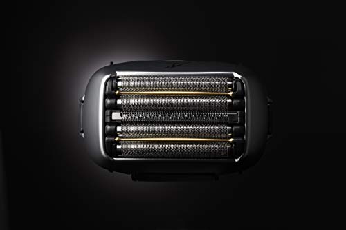 Panasonic ES-CV51-S803 Afeitadora Premium Compacta Eléctrica para Hombre/ Máquina de Afeitar de Láminas para Barba Recargable e Inalámbrica Fabricada en Japón (Motor Lineal, Wet&Dry, 5 Cuchillas)
