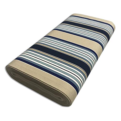 Panini Tessuti Tela para Exterior de Sol de 44 cm de Altura o 60 cm de Altura para Tumbona, Asientos de jardín o toldos. Se Vende por Medio Metro a Partir de 50 cm de Longitud.