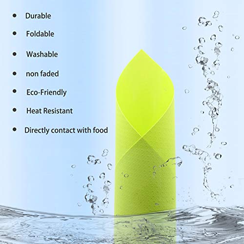 Panngu 10 pcs Multifuncional Bases Antideslizantes EVA - Alfombra del refrigerador Ideal para Frigorífico, Protector Antideslizante para Cajones Mostrador de Cocina, etc (45 * 29 cm)