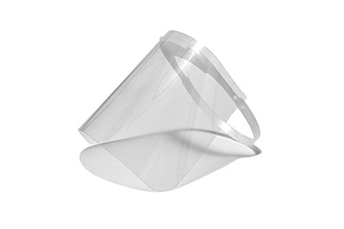 Pantalla de Protección Facial - UNE-EN 166:2002 - Campo de visión completo - Fabricado en España (1, Adulto)