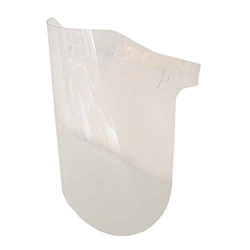 Pantalla Protectora Cara Policarbonato 1mm Reutilizable, Antisalpicaduras, Transparente, Fácil de Limpiar, Visera Protectora, Cierre por Unión, Anti Estornudos, Tos y Gotas