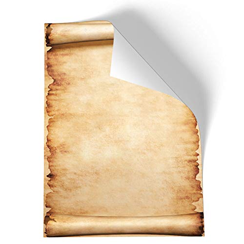 Papel de carta Antiguo & Historia PERGAMINO - 20 Hojas formato DIN A4 - Paper-Media