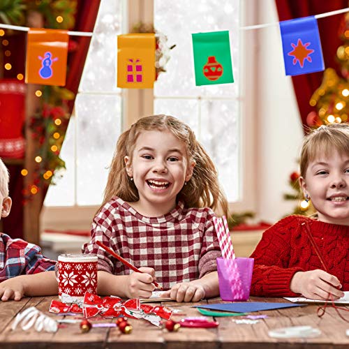 papel encerado 500 piezas Papel de envoltura de alimentos navideños, envoltura de dulces, envoltorios de pasteles, chocolate, turrón de caramelo, papel de cera retorcida, 4.82x 3.54 pulgadas