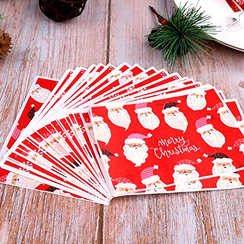 papel encerado 500 piezas Papel de envoltura de alimentos navideños, envoltura de dulces, envoltorios de pasteles, chocolate, turrón de caramelo, papel de cera retorcida, 4.82x 3.54 pulgadas