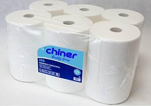 Papel Higienico Industrial Pasta Laminado chiner - (Pack 18 unidades)