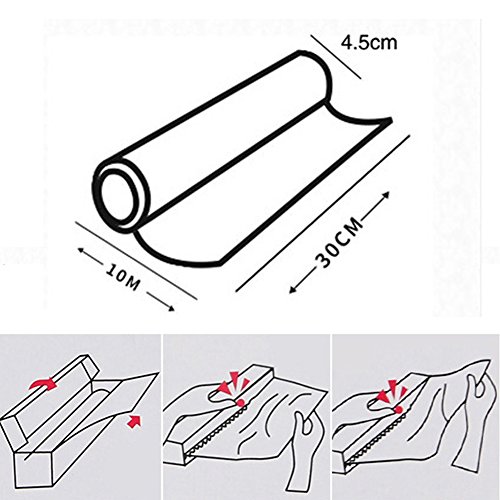 Papel para hornear (33 pies/rollo) de dos caras antiadherente de pergamino para hornear papel de silicio para cocina/galletas/pan/pasteles