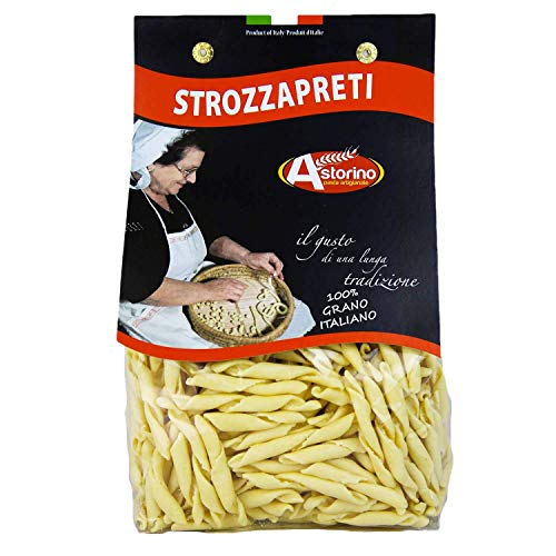 PASTA CASERA DE CALABRIA LOS STROZZAPRETI HECHO CON TRIGO DURO DE ASTORINO PASTA: 6 PAQUETES DE PASTA DE 500 GRAMOS PRODUCIDOS EN CALABRIA CON TRIGO ITALIANO