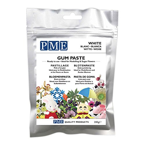 Pasta de Goma Lista para Usar Blanca PME 200 g