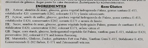 Pastkolor Pasta Portuguesa Branca - 1000 gr