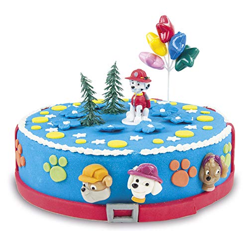 PAT PATROUILLE - Muñecos para Tartas Infantiles de Chase Patrulla Canina