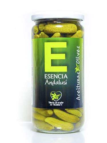 Pepinillos 700 Gr - Esencia Andalusí - Producto de Jaén (1 Unidad)