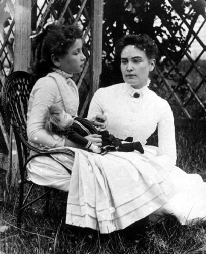 Perfect Posters and Pics Helen Keller Anne Sullivan 1888 Foto Fotos Famosos Estadounidenses histórico Fotos Fotos 8 x 10