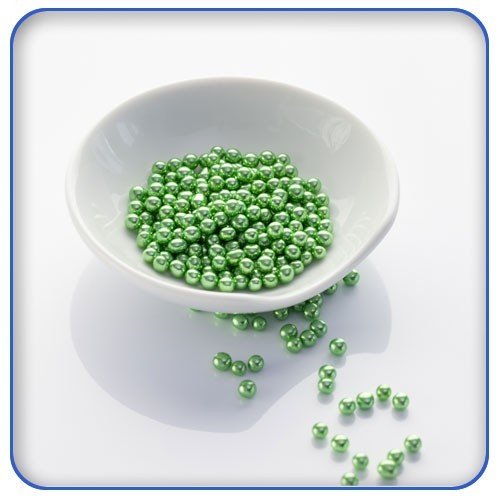 Perlas Verdes Metalizadas 80gr Funcakes
