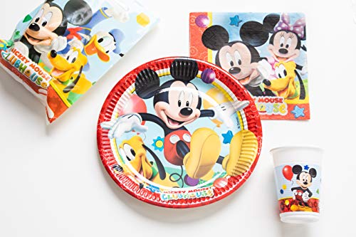 Perona - Pack 20 servilletas 33 x 33 cm, Mickey Mouse (50862)