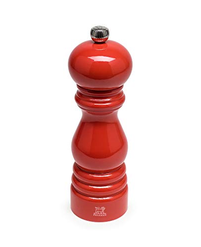 Peugeot 31022 Paris - Molinillo de Pimienta (18 cm), Color Rojo Amapola