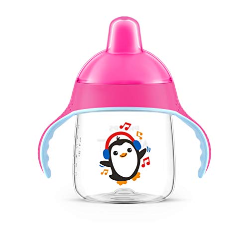 Philips Avent Magic - Taza antigoteo de 260 ml, color rosa