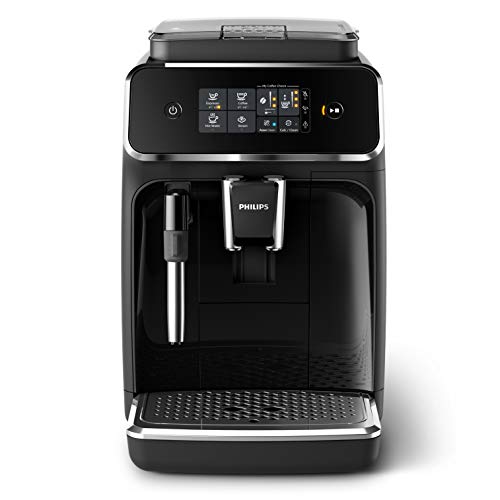 Philips Cafetera Espresso, color negro mate