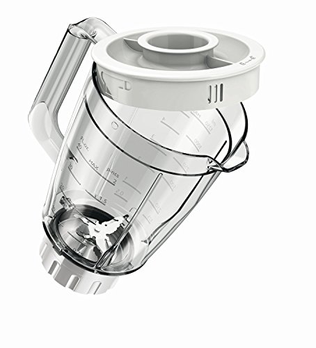 Philips Daily HR2105/00 - Batidora Americana de Vaso, 400 W, Jarra 1.5L, Cristal, Color Blanco
