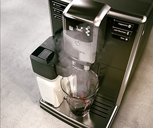 Philips EP5360/10 Serie 5000 - Cafetera Súper Automática, 6 Bebidas de Café, Jarra de Leche Integrada, Limpieza Automática, Molinillo Ceramico