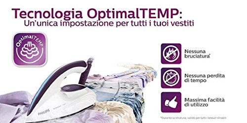 Philips PerfectCare Performer GC8711/20 - Central de planchado a vapor (6 bares, efecto tintorería, hasta 350 g)