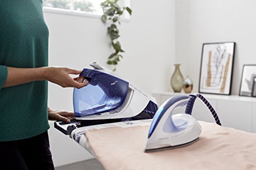 Philips PerfectCare Performer GC8711/20 - Central de planchado a vapor (6 bares, efecto tintorería, hasta 350 g)