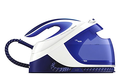Philips PerfectCare Performer GC8711/20 - Central de planchado a vapor (6 bares, efecto tintorería, hasta 350 g)