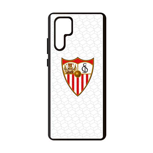 PHONECASES3D Funda móvil Compatible con Huawei P30 Pro Sevilla Escudo 3D - Blanco