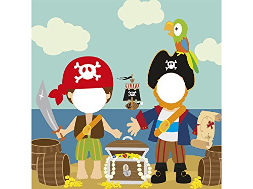 Photocall Pirata 1x1,20m Infantil | Photocall Piratas | Photocall Económico y Original | Photocall Troquelado