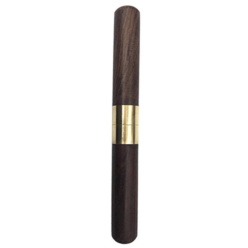 Picahielo de acero inoxidable con mango de madera de sándalo negro