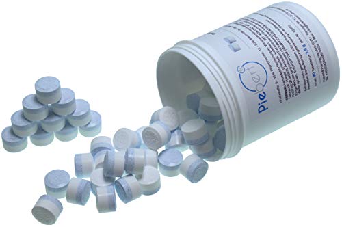 Piebert - Pastillas de limpieza para cafeteras automáticas (80 unidades)
