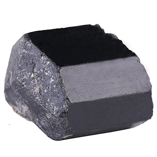 Piedras negras naturales de la turmalina, decoración irregular de las barras Joyería de DIY que hace las herramientas Decoraciones del tanque de pescados Piedra curativa