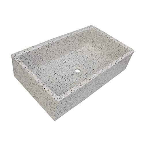 Pila, Pilón, Fregadero o Lavadero de piedra de 91x53x22 cm. (Dálmata)