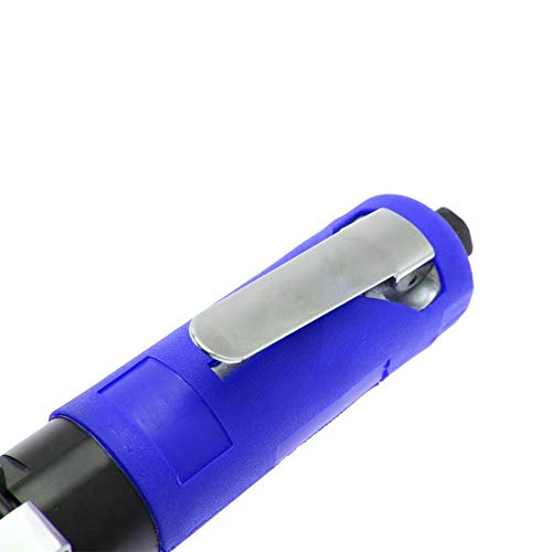 Pinzas neumáticas para prensar aire Tijeras de aire industriales de mano recta Herramienta de corte neumática(Azul)