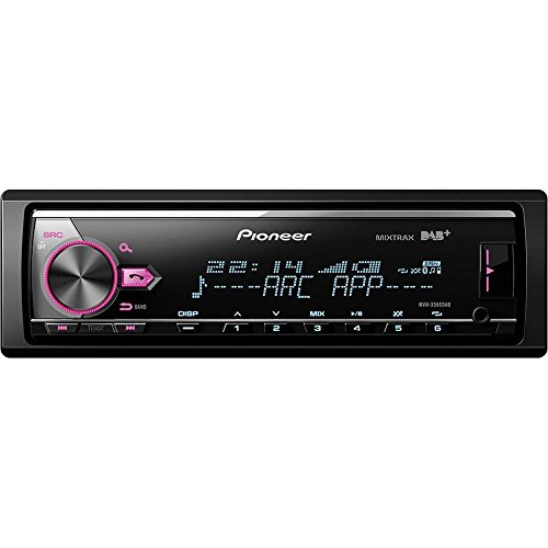 Pioneer MVH-X580DAB Dispositivo estéreo para vehículo con Am/FM, Negro