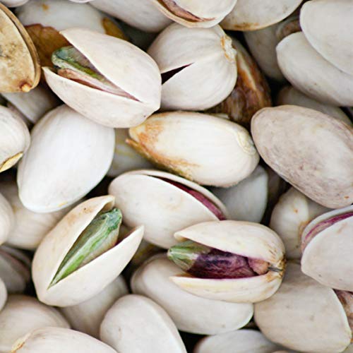 Pistachos ecológicos PISTAMED - 1,1 Kg. Tostado artesanal SIN SAL - Origen España (30+2 bolsas de 35 gr. = 1.120 gramos) 32 raciones de pistachos