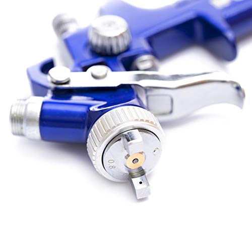 Pistola aerografica HVLP con boquilla de 0,5 mm