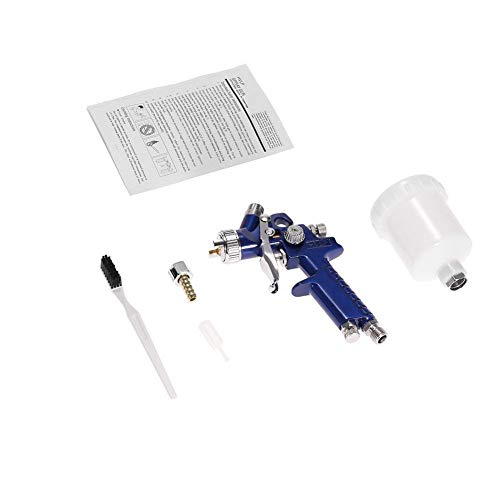 pistola pintar HVLP 0.8mm Alimentación por Gravedad Pistola Rociadora 120cc para reparación de pintura de automóviles
