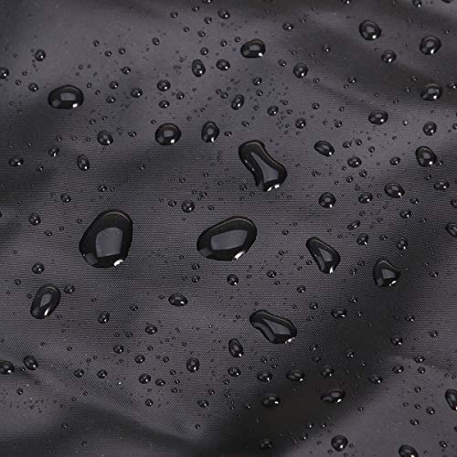PIXNOR Delantal Unisex impermeable para carniceros cocina (negro)