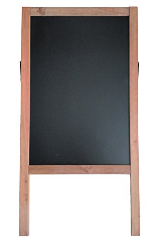 PIZARRA CABALLETE NEGRA. 120x60cm Válido para rotulador de tiza líquida y tiza convencional. 2 CARAS