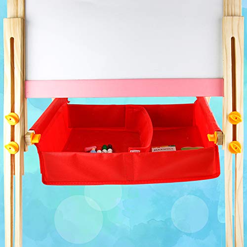Pizarra Magnética Infantil Doble y Ajustable Caballete Pintura con Letras Magneticas Divertido Juguete Madera Educativo Juego de Imaginación Juguete para Niños Niñas 3 4 5 6