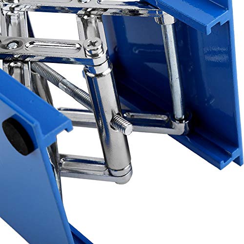 Plataforma elevadora de laboratorio, 100 x 100 mm Elevador de laboratorio Soporte de laboratorio de óxido de aluminio con perilla de ajuste Adecuado para ajustar la altura del instrumento