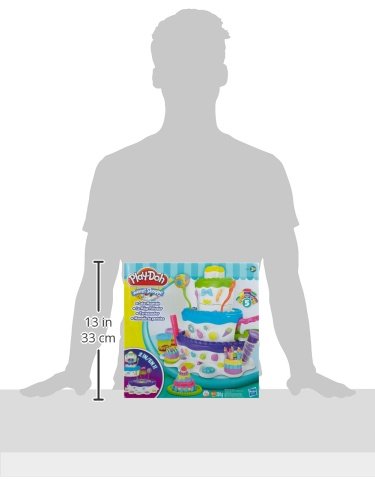 Play Doh - Montaña de Pasteles, Juego Creativo (Hasbro A7401EU4)