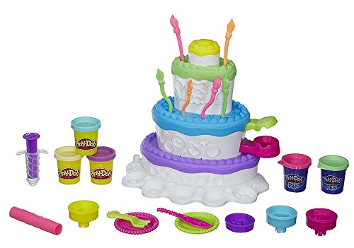 Play Doh - Montaña de Pasteles, Juego Creativo (Hasbro A7401EU4)