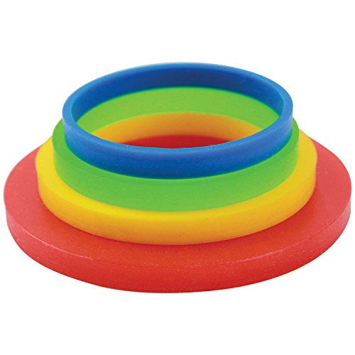 PME PPR01 Anillos Guía Rodillos-Grande-Set/4, plástico