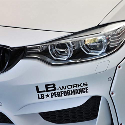 PMSMT JL 20cm * 6cm LibertyWalk LB Works   Movimiento Personalidad Pegatinas de Coche calcomanías de Vinilo