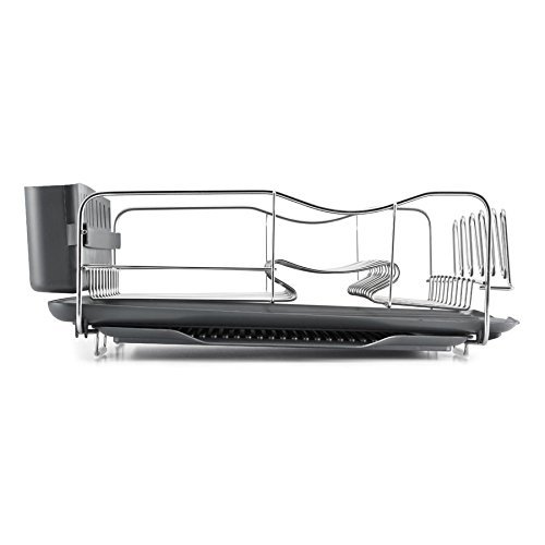 Polder Advantage - Escurreplatos (4 Partes), Color Gris