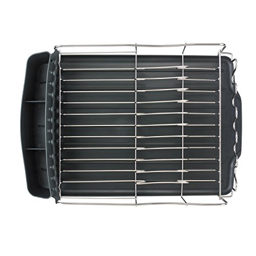 Polder Advantage - Escurreplatos (4 Partes), Color Gris