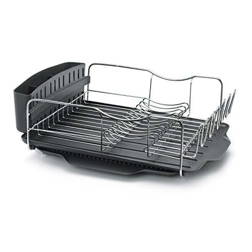 Polder Advantage - Escurreplatos (4 Partes), Color Gris